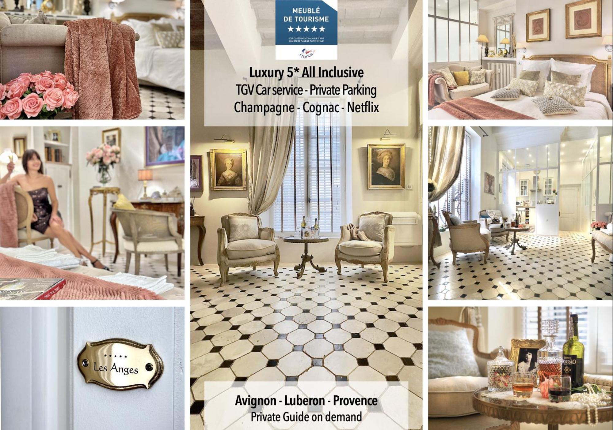 Les Anges Deluxe Avignon - Luxury Home & Exclusive Private Tours Avignone Esterno foto